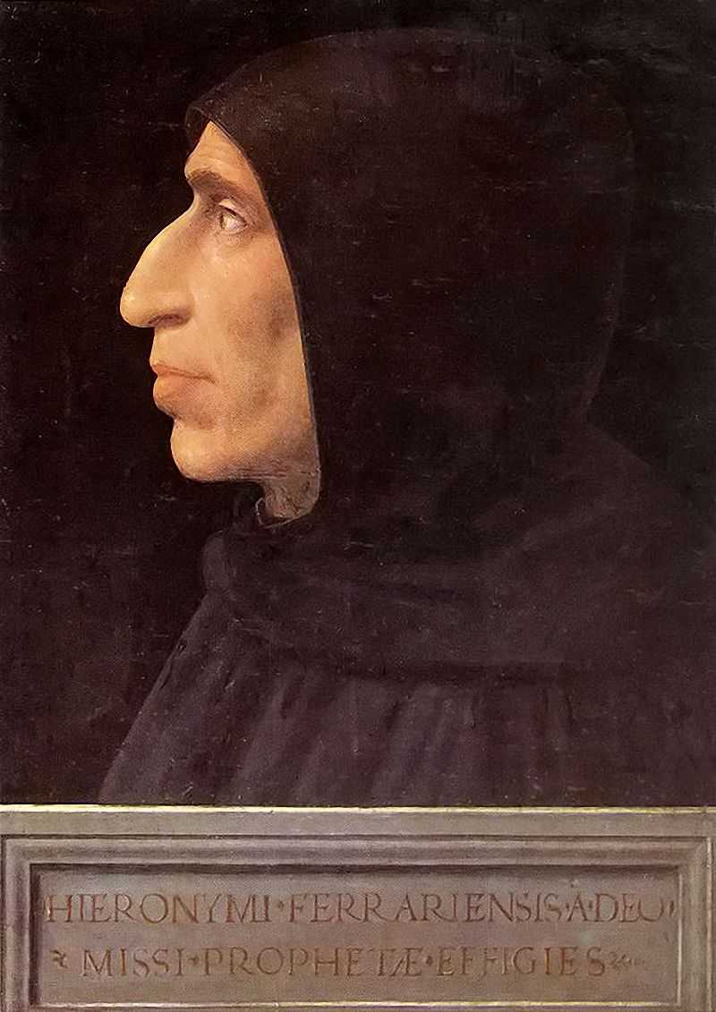 ʿĪ. - portrait of girolamo savonarola