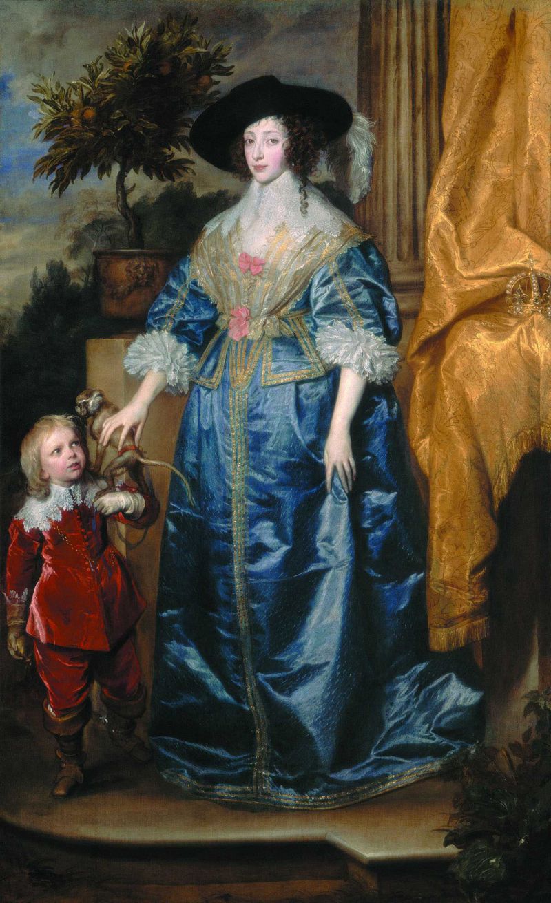 ǺͰ˾ʿĽܸɭ - Henrietta Maria and the dwarf, Sir Jeffrey Hudson