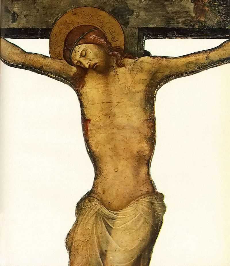 Ү(ֲ) - Cut-out Crucifix (detail)