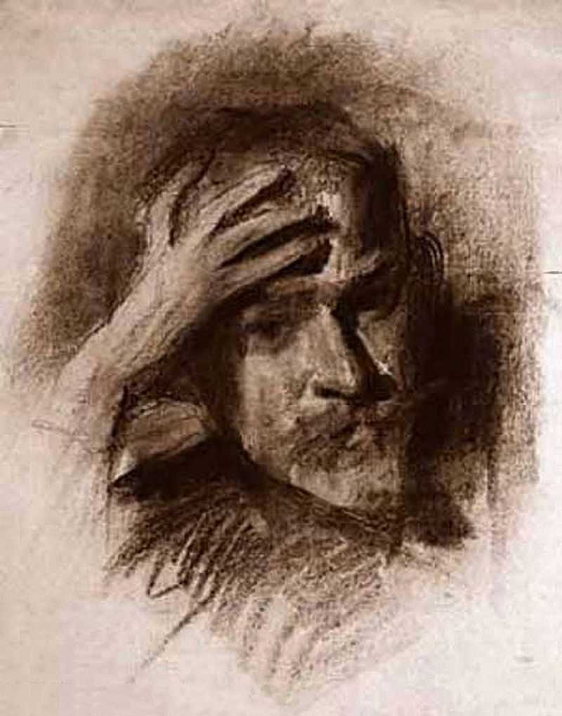 Ի - Victor Elpidiforovich Borisov-Musatov. Self Portrait