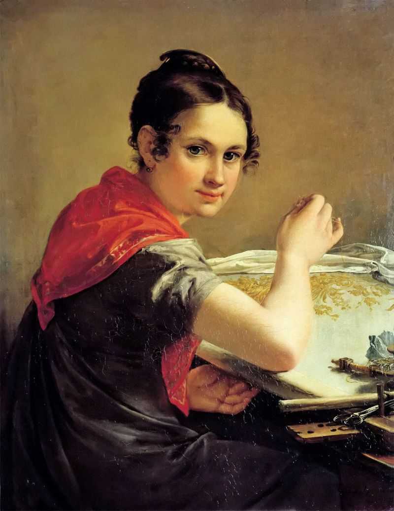 Gold-Embroideress