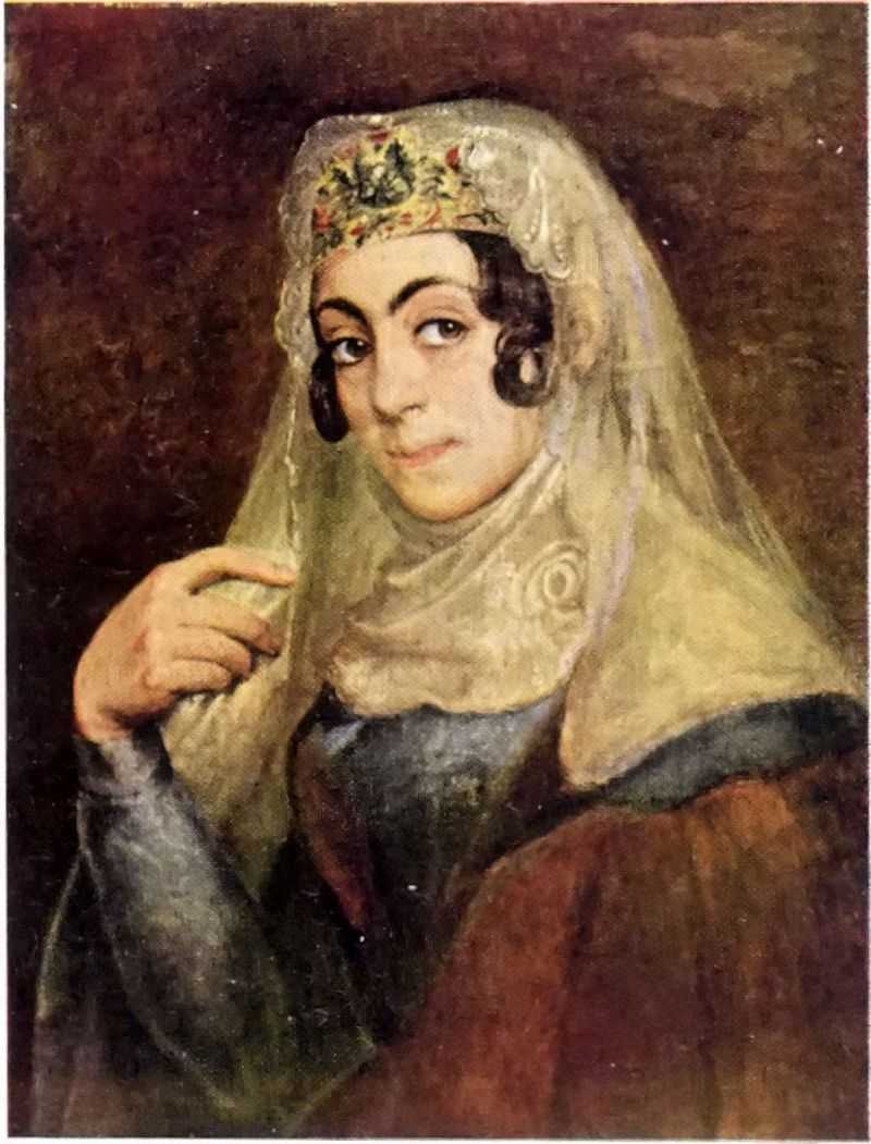 һλŮӵФ - A portrait of a Georgian woman