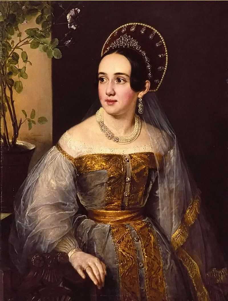 ȡŵȡȵĻ - The Portrait of Ekaterina Ivanovna Karzinkina