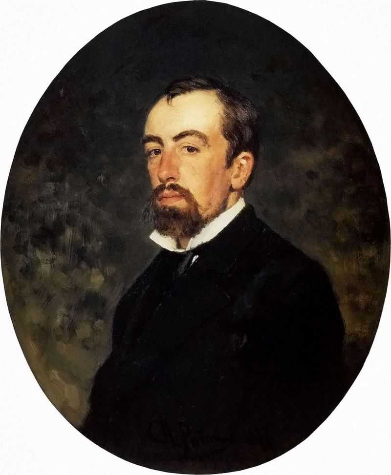 Ի - Portrait of painter Vasily Dmitrievich Polenov