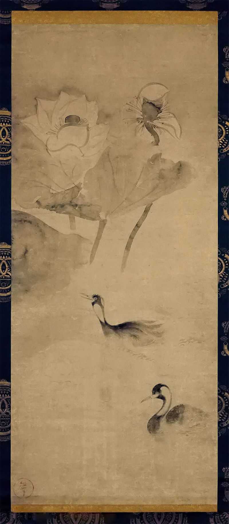 Waterfowls in Lotus Pond