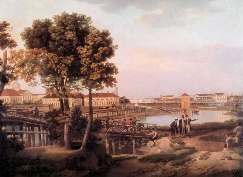 Semyon Shchedrin. View of Petrovsky Island in Saint Petersburg