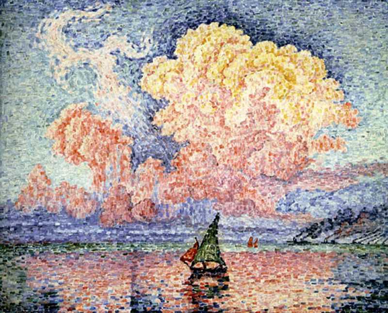 Antibes, the Pink Cloud