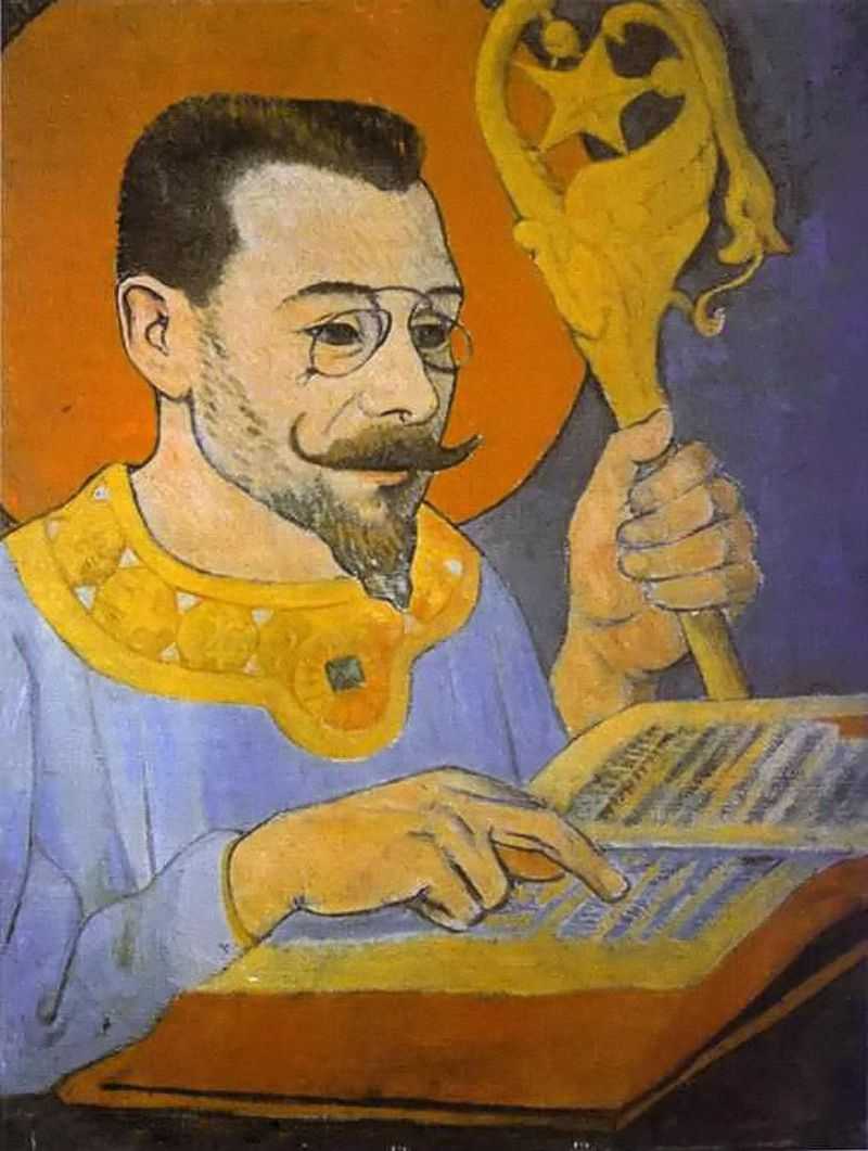 Portrait of Paul Ranson Dressed as a Prophet