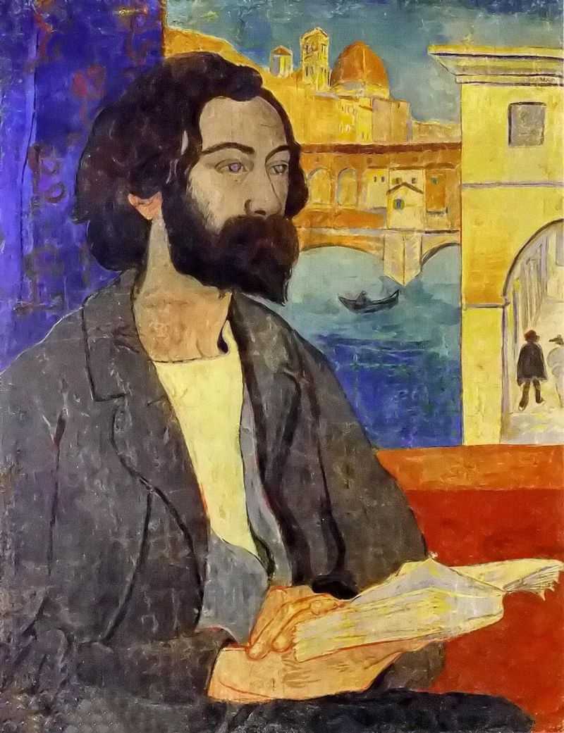 Portrait of Emile Bernard at Florence