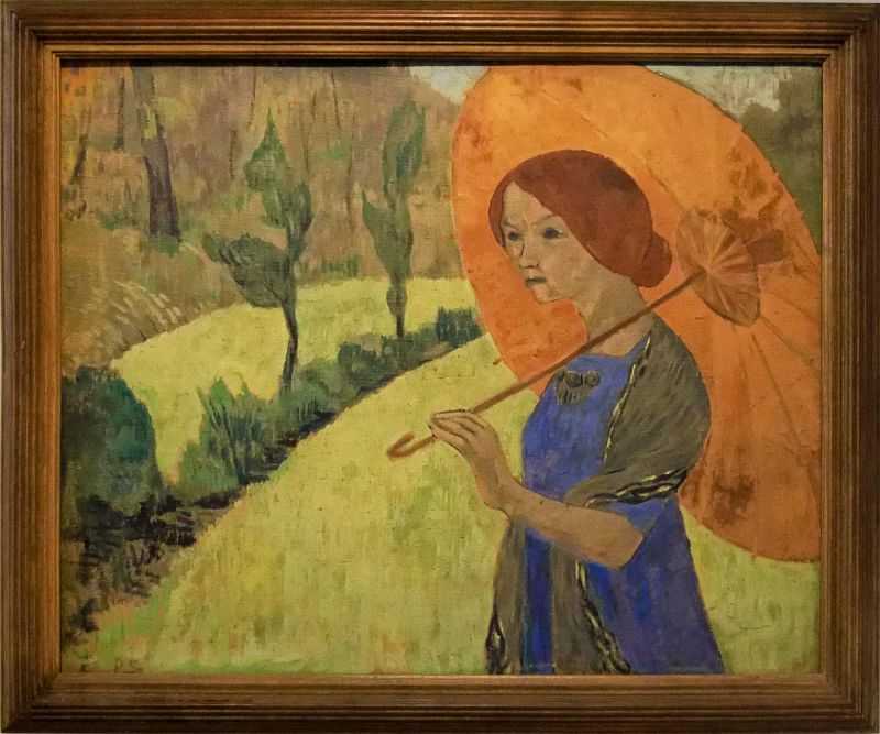 Madame Serusier with a Parasol