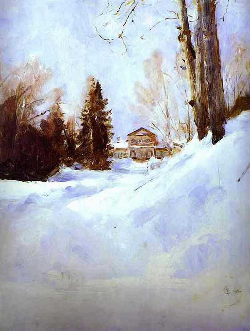 Winter in Abramtsevo