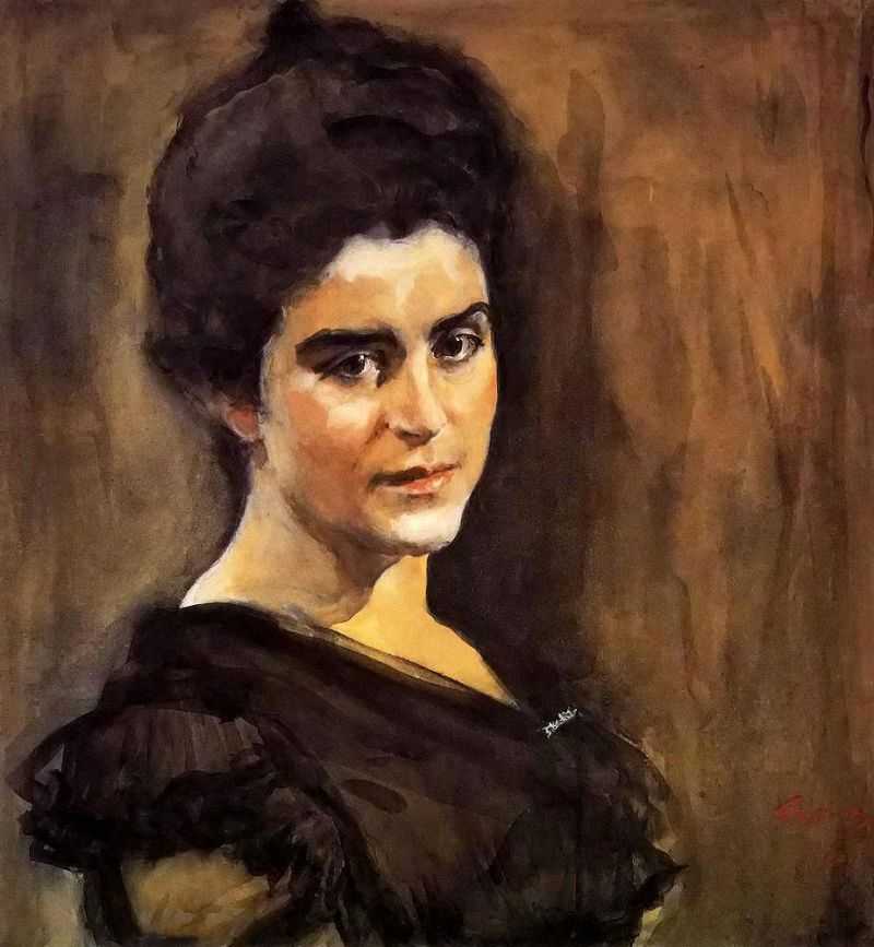 Portrait of Sophia Dragomirova-Lukomskaya