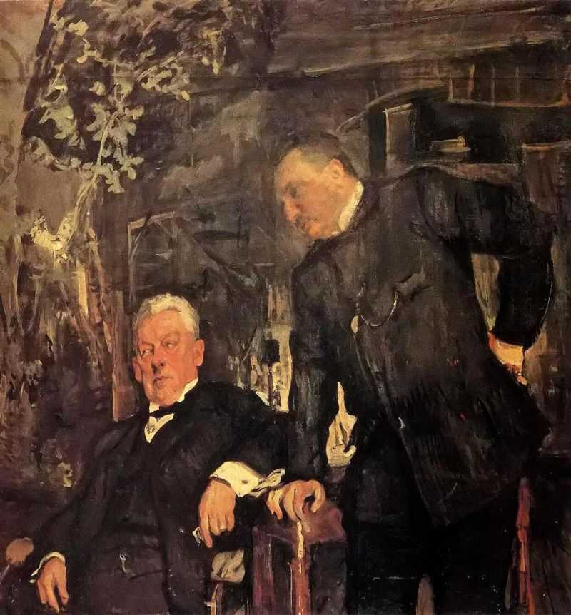 Portrait of Alexander Lensky and Alexander Yuzhin