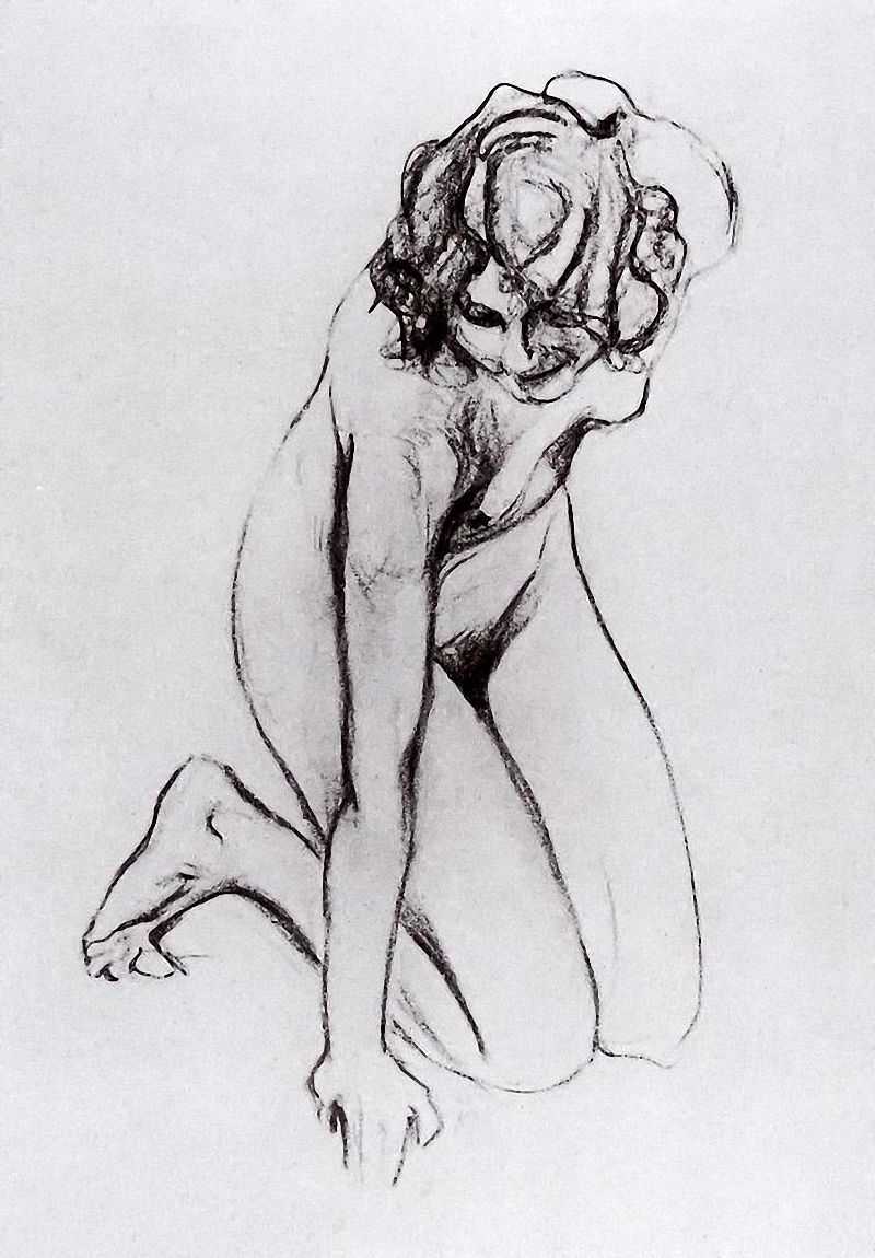 Naked woman