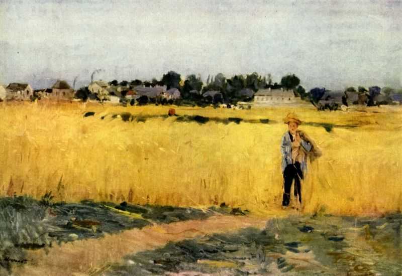 In the Wheatfield at Gennevilliers