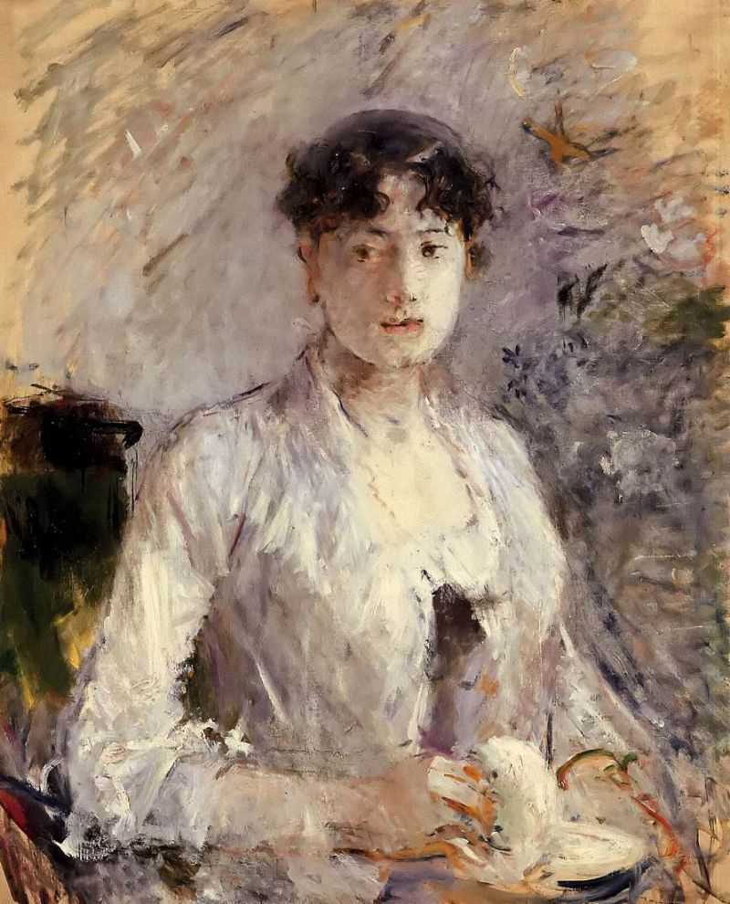 Young Woman in Mauve