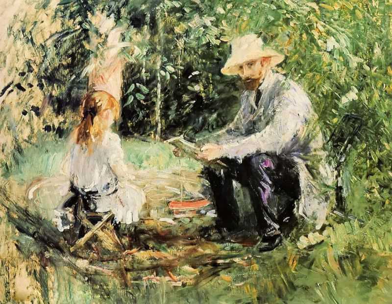 Julie and Eugene Manet