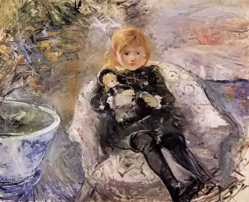 Young Girl with Doll