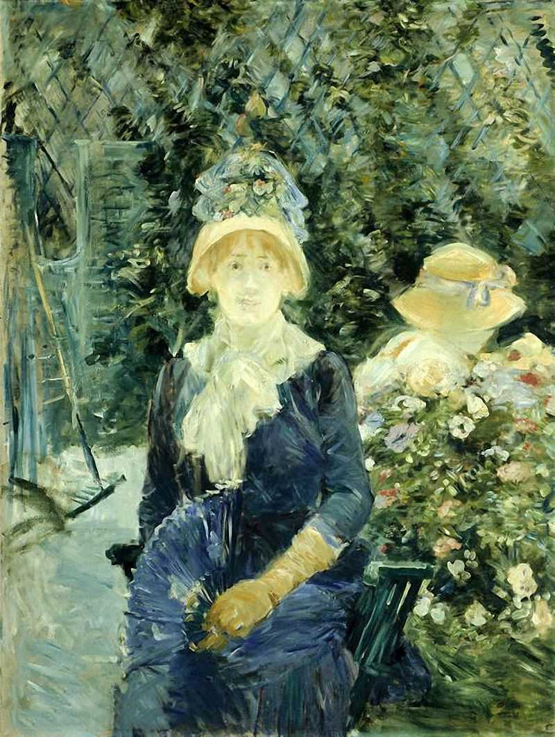 Woman in a Garden