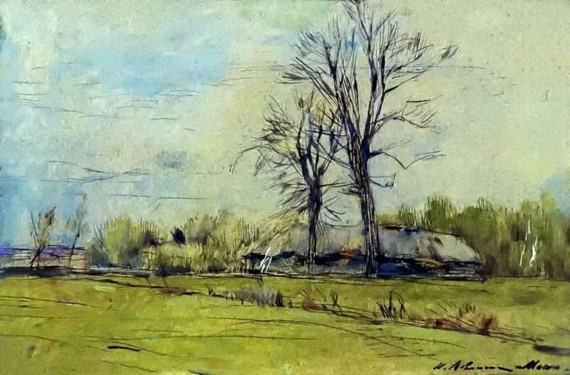 Melikhovo at spring