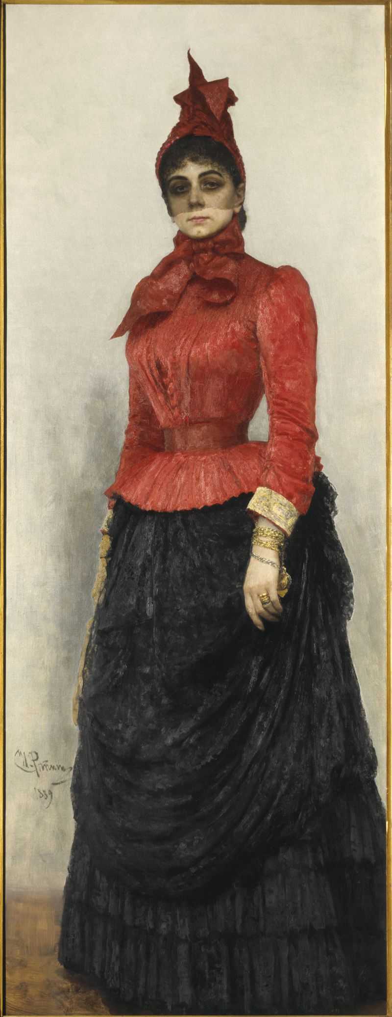 о߶ŵȵФ - Portrait of Baroness Varvara Ivanovna Ikskul von Hildenbandt