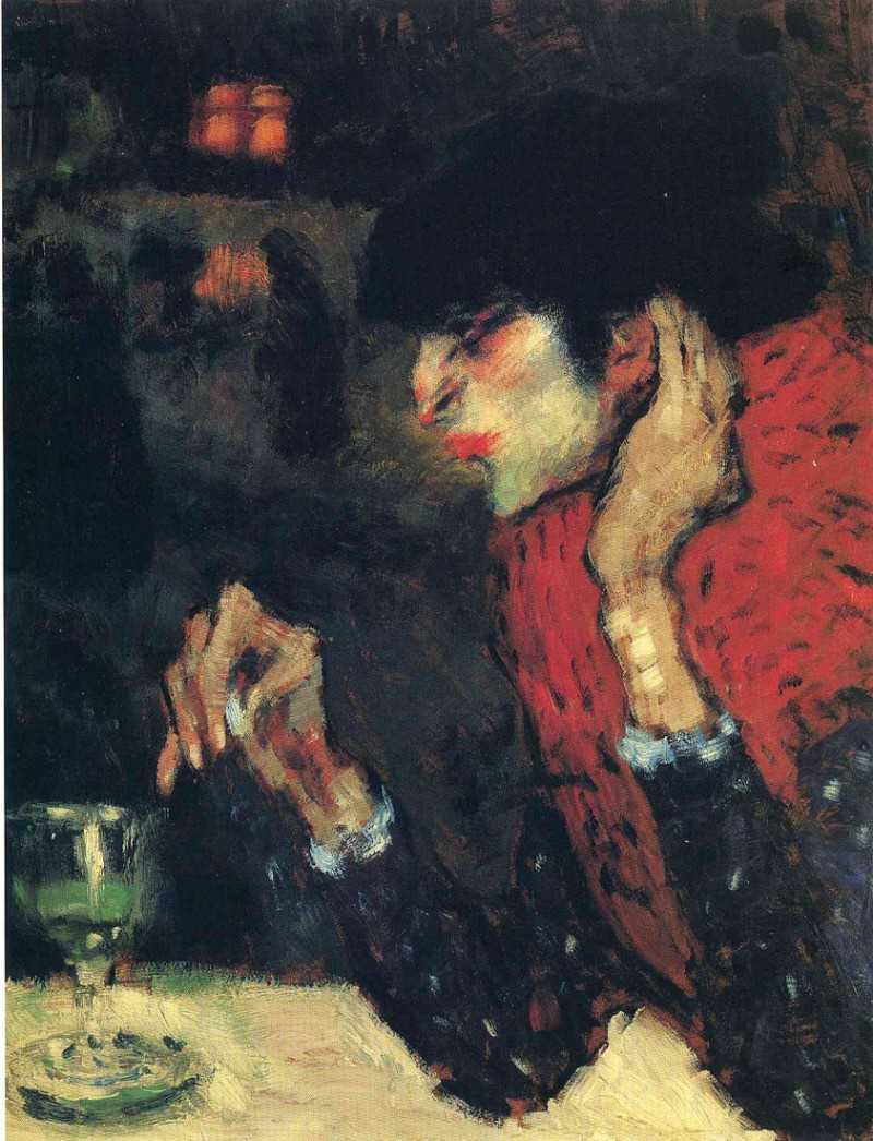 The absinthe drinker