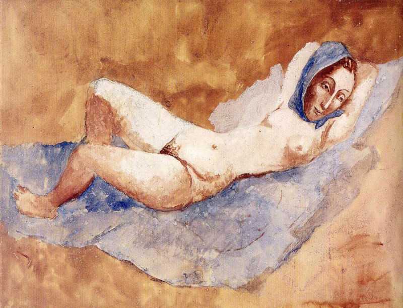 Reclining Nude (Fernande)