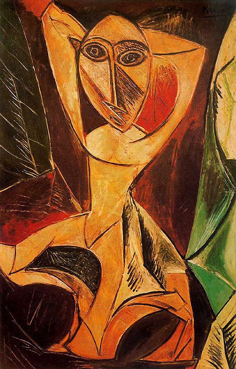 Nude with raised arms (The Avignon dancer)