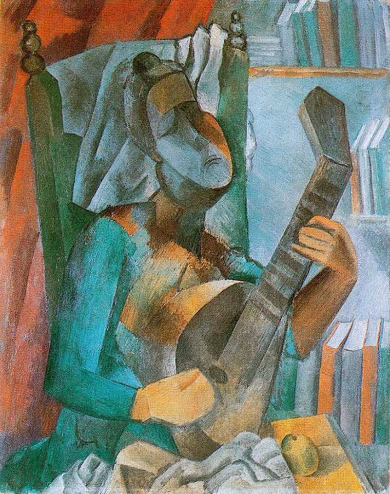 Woman with a Mandolin