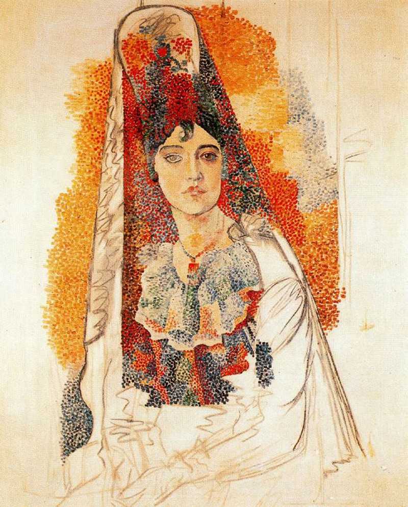 װķ - Woman with spanish dress