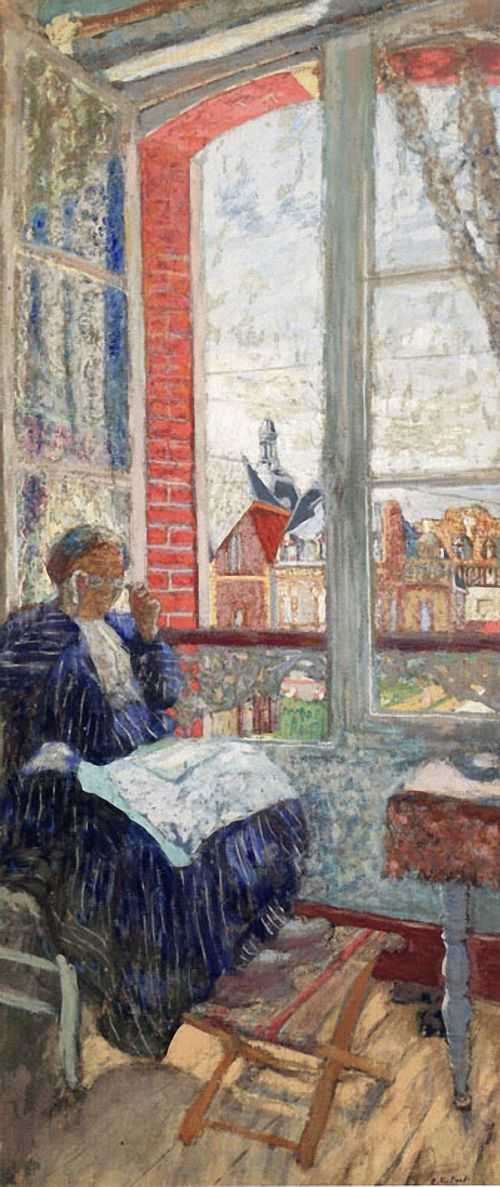 Madame Vuillard at the Hotel