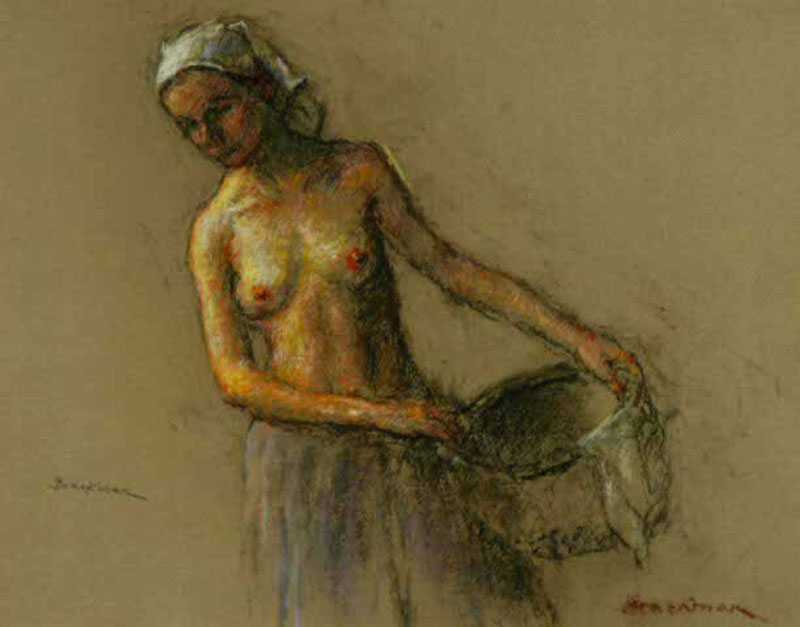 Woman with basket