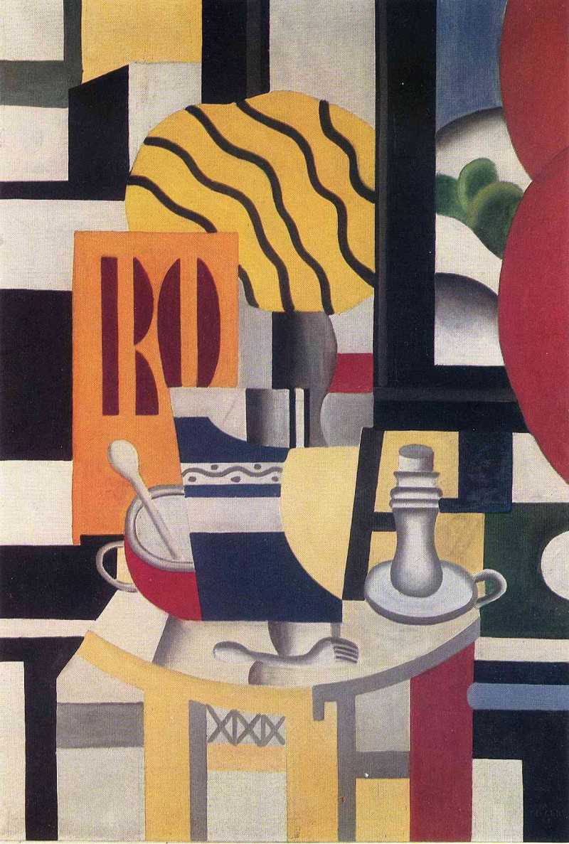 Still life with candle