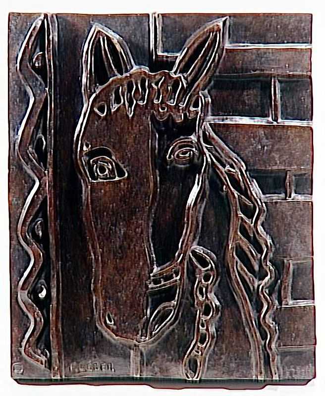 The head of a horse (The Horse)