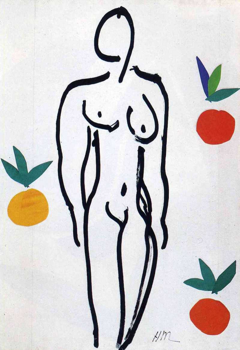 Nude with Oranges