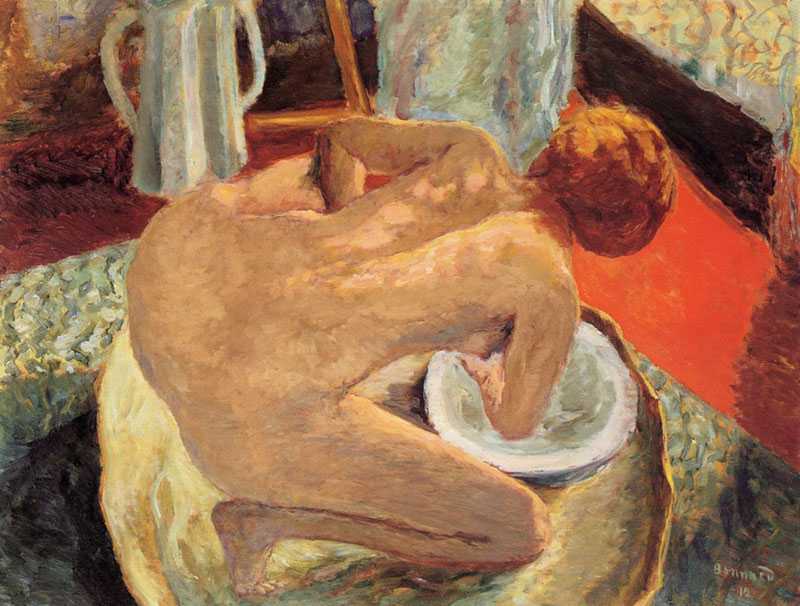 Woman in a Tub (also known as Nude Crouching in a Tub)