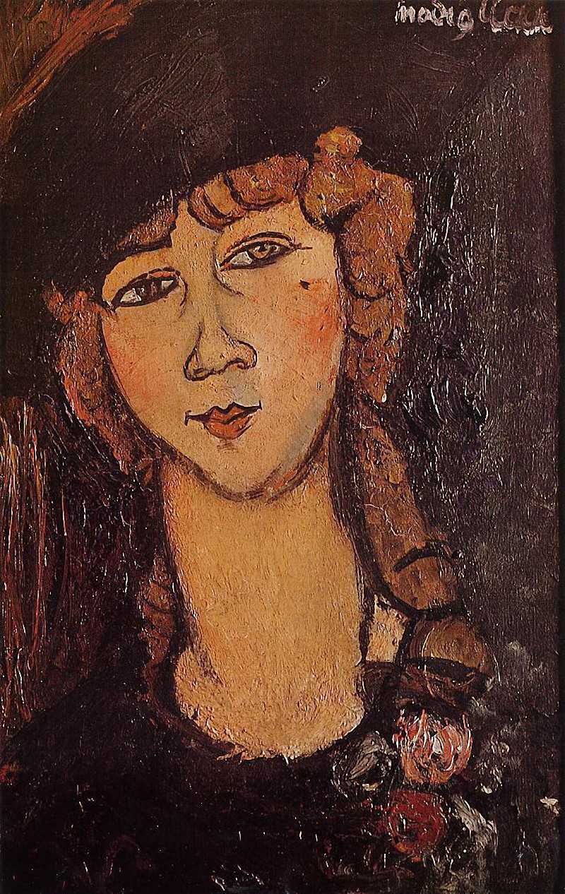 Lolotte (Head of a Woman in a Hat)