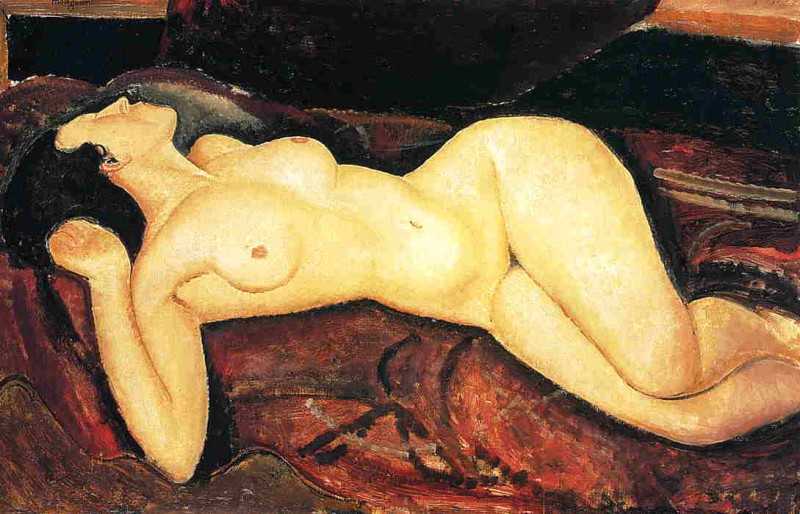 Recumbent nude