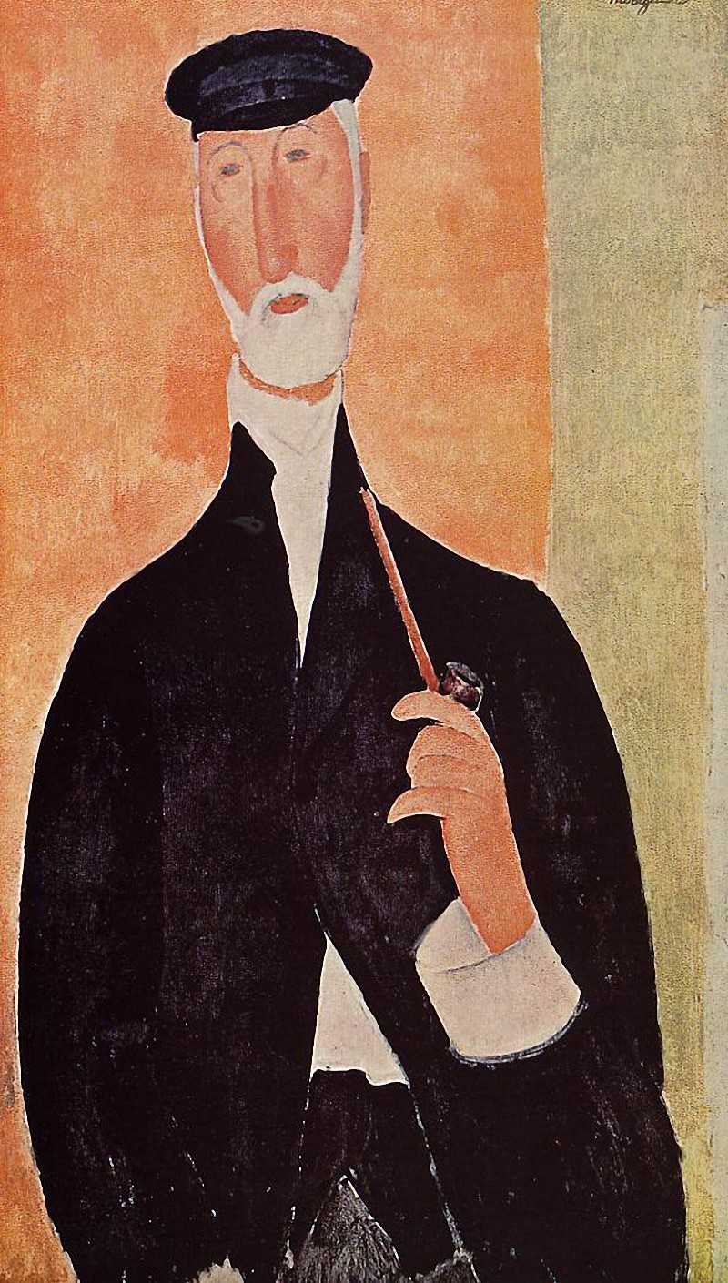 Man with a Pipe (The Notary of Nice)