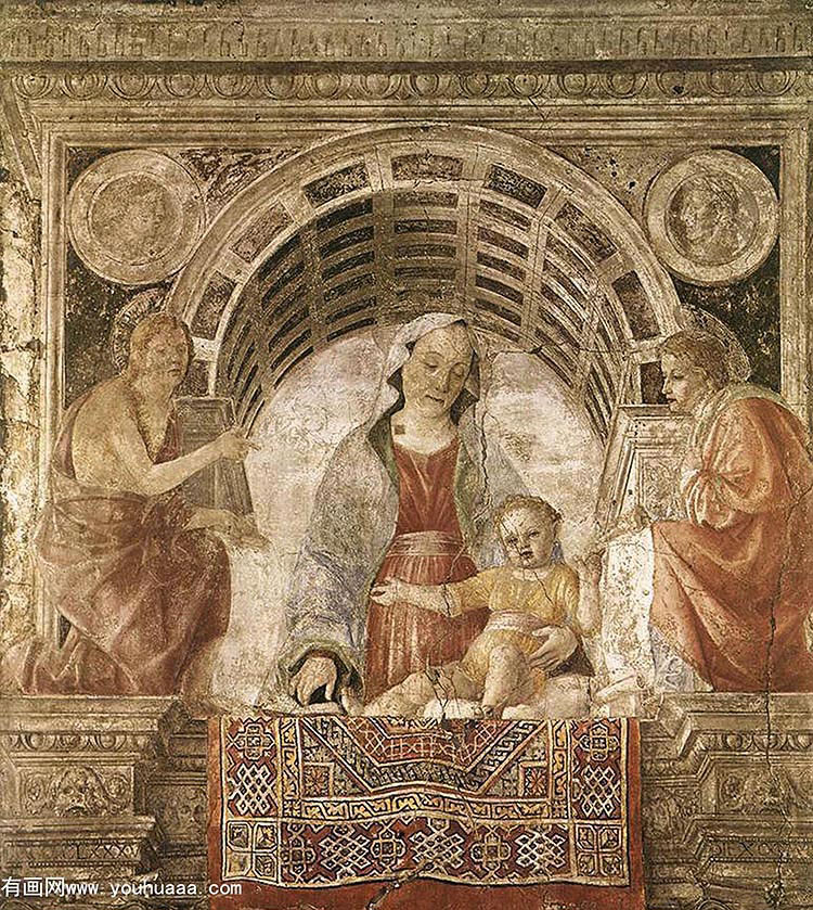 ʥĸӣʩϴʥԼʥԼ - madonna and child with st john the baptist and st john the evangelist