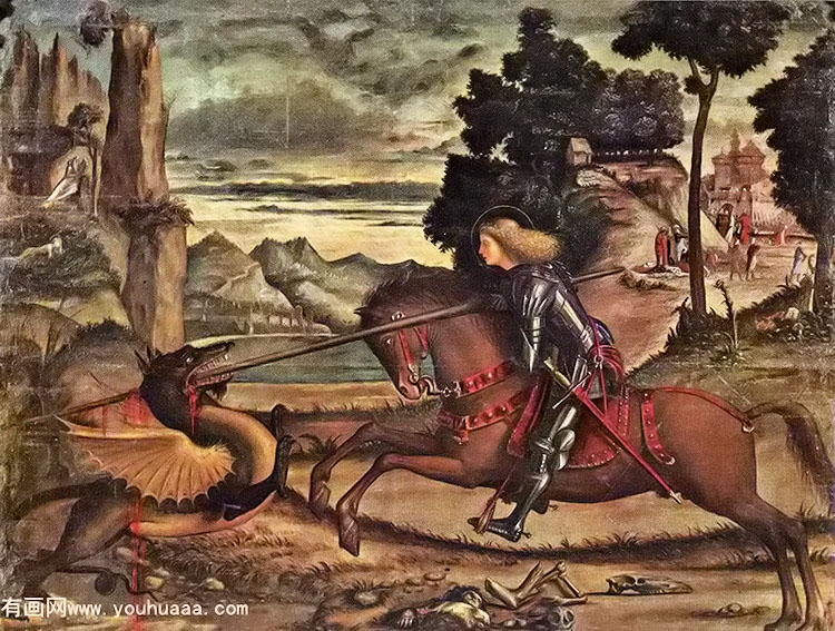 st george and the dragon [detail 1]