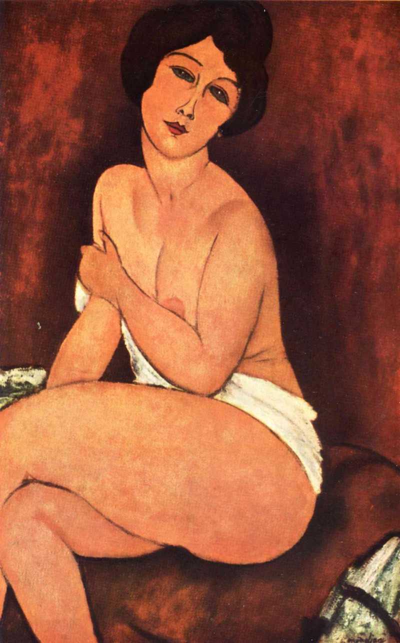 Large Seated nude