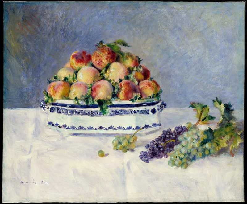 Ӻѵľ - Still Life with Peaches and Grapes