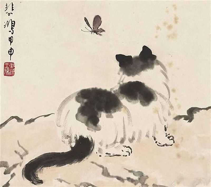 Сè - Kitten with Butterfly