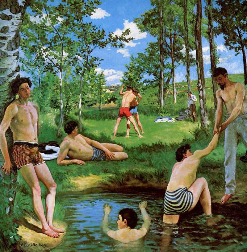 Bathers (Summer Scene)