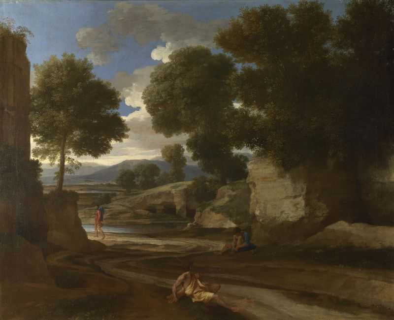 Ϣÿ - Landscape with Travellers Resting