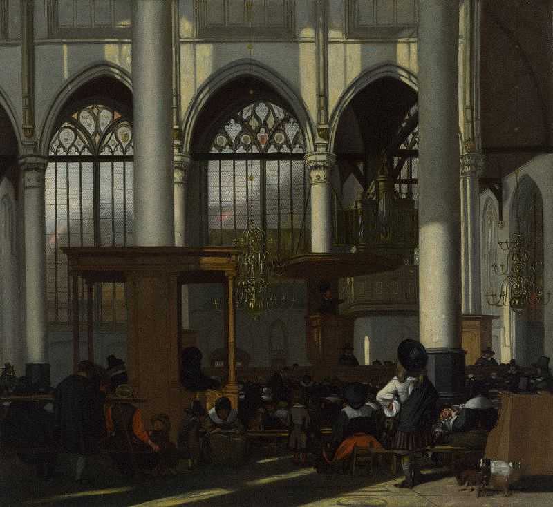 ķ˹صŷ¿ƿ - The Interior of the Oude Kerk, Amsterdam