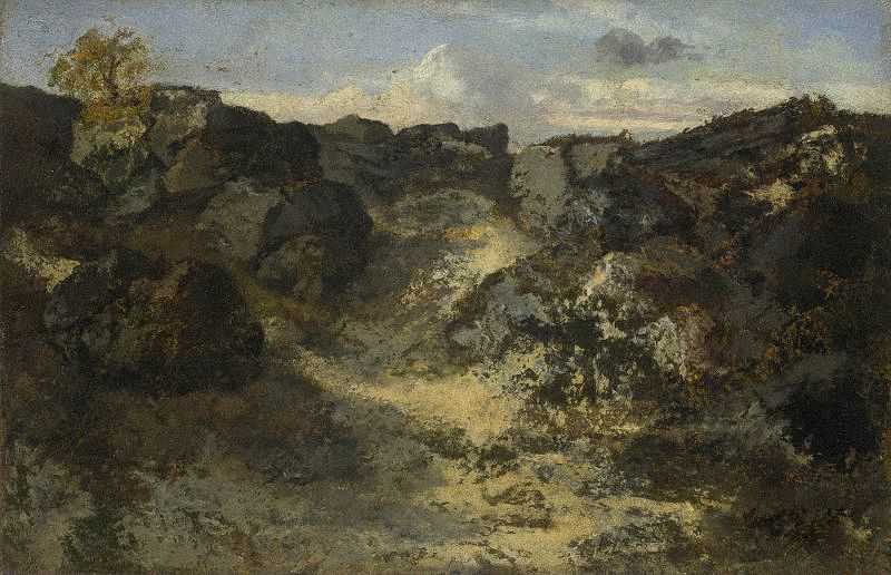 ʯɫ - A Rocky Landscape