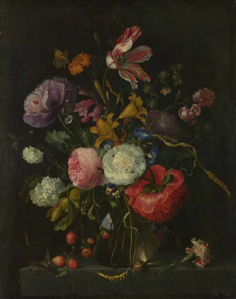 ƿʻ - Flowers in a Glass Vase