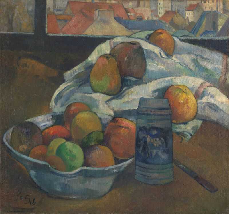 ںһˮ - Window and Bowl of Fruit